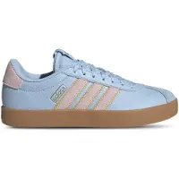Adidas VL Court Sneakers Dames - Blauw - Maat 36 2/3 - Mesh/Synthetisch