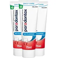 Parodontax Fluoridevrije Tandpasta Voordeelverpakking 3 x 75ml