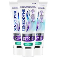 Sensodyne Clinical Repair Deep Clean Tandpasta Voordeelverpakking - 3 x 75 ml