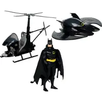 Mcfarlane Toys Batwing Batman Dc Direct Super Powers Actie Pakket Van 3: Zwart Pak The Whirly En De Sdcc-figuur 13 Cm