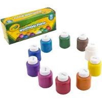 Crayola 10 Fl. met afwasbare verf