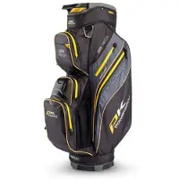 PowaKaddy Cartbag DRI-tech Gun metal Geel 2026