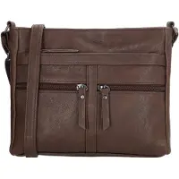 Beagles Crossbody Schoudertas Majorca Donker Bruin