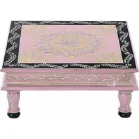 Loft 24 Salim-Accenttafel - Mangohout - Roze