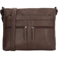 Beagles Crossbody Schoudertas Majorca Donker Bruin