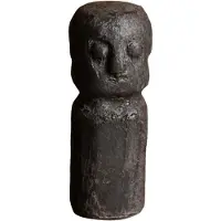 Pole to Pole Keramisch Sumba Standbeeld S Zwart