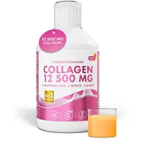 Swedish Nutra Marine Collageen 12.500 mg – Vloeibaar – 16 Actieve Ingrediënten – Suikervrij – Natuurlijke Smaak – 500 ml (20 dagen)