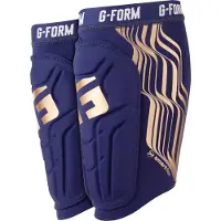 G-Form V2 Scheenbeschermer Kinderen - Marine / Goud | Maat: S/M