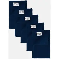 The One Towelling Gastendoek - 30x50 cm - 5 stuks - Hotelkwaliteit - 450 g/m² - 100% Gekamd katoen - Navy