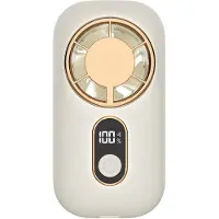 VHV -Draagbare Handventilator - Krachtige Hogesnelheidsventilator met USB Oplaadfunctie - 3 in 1 Mini Zakventilator en Nekventilator voor Festival, Kamperen, Reizen en Bureau