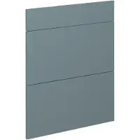 Vicco R-Line Keukenfront – 59.6 x 70.4 cm meubelfront voor de onderkast met lades Blauw-grijs
