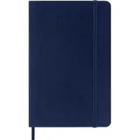 Moleskine 18 Maanden Agenda - 2025/26 - Wekelijks - Pocket - Zachte Kaft - Saffier Blauw