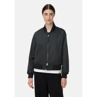 Camel active Bomberjack met 2-weg rits - Maat womenswear-44 - Zwart