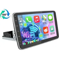 Hexinex - 1 DIN Autoradio - Android 14 4+64G - Carplay & Andriod Auto Bluetooth WiFi