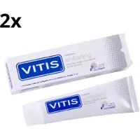 Vitis Whitening Tandpasta - 2 x 75 ml - Voordeelverpakking