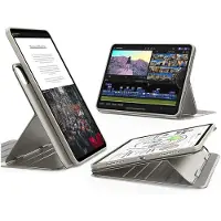 ESR Hoes Geschikt voor iPad Pro 11 (2024/2025) - Shift Book Case - Beschermhoes met Standaard - 9 Kijkhoeken - Sleep/Wake - Titanium