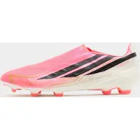 Adidas F50 Hyperfast League Veterloze Gras Voetbalschoenen (FG) Felroze Zwart Goud Wit