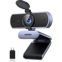 UGREEN 4K Ultra Hd Usb-Camera Voor Pc, Laptop, Zoom En Skype Voor Thuisgebruik