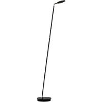 Paul Neuhaus LED-vloerlamp Akku-Bente, dimbaar, zwart, Werkkamer / Kantoor, metaal, Modern, LED vloerlamp