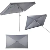 Nils Camp NC7826 - Tuinparasol - 200 cm - Verstelbare Hoek - Polyester
