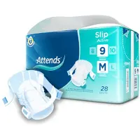 Attends Slip Active 9 M | 28 stuks