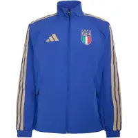 Adidas Trainingsjack 'Italien Anthem' beige / blauw