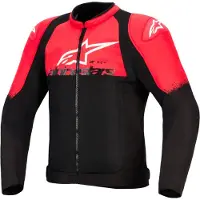 Alpinestars SMX Air Textieljack Zwart/Rood L, Mannen