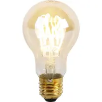 LUEDD E27 dimbare LED spiraal lamp A60 goldline 4W 270 lm 2200K