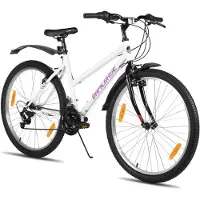 Hiland Mountainbike 26 Inch - Meisjes & Dames MTB - 18 Versnellingen - Stevig Staal - V-brakes