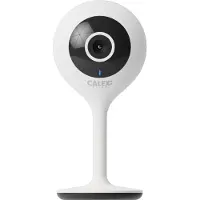 Calex Smart Mini Indoor IP-camera, WLAN-bewakingscamera, 1080P Full HD met nachtzicht, WiFi-camera, tweewegs audio, uitbreidbaar geheugen via microSD-kaart of cloud