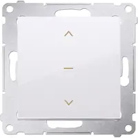 Kontakt-Simon Contactdoos Simon DZW1K.01/11, kunststof, wit, IP20, 250 V, 10 A, 75 mm