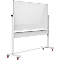 Ivol Verrijdbaar whiteboard Premium - Emaille - 90x120 cm