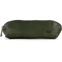Bear design Leren Make Up / Pen Etui Tomas Groen