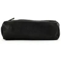 Bear design Leren Make Up / Pen Etui Gabriel Zwart