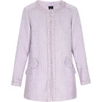 Dreimaster Klassik Tussenjas 'Classic Look' lila