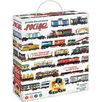 Sonstige Verlage Puzzle dwustronne Pociągi 5+ - Dubbelzijdige puzzels Treinen 5+