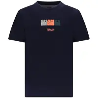 TYGO & vito jersey T-shirt donkerblauw Jongens Katoen Ronde hals Printopdruk - maat 134-140