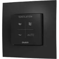 Duco bedieningsschakelaar zwart - RF batterij - 0000-7111