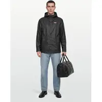 Hunter Jas Unisex Zwart PU Coating Size L