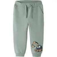 Name it Broek 'NMMKark' navy / cappuccino / jade groen
