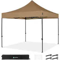 Vonroc Partytent - 3x3m - Premium easy-up Partytent | Beige