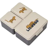 Liewood Thermoskan 'Driss' sand / sepia / donkergrijs / zwart