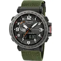 Casio Pro Trek PRW-6600YB-3ER Herenhorloge 51,5 mm - Groen