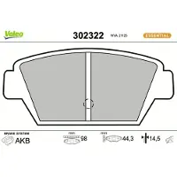 Valeo 302322 Remblokken