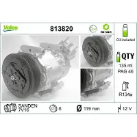 Valeo 813820 Aircopomp