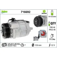 Valeo 716692 Aircopomp