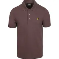 Lyle & Scott katoenen poloshirt - bruin