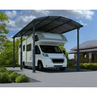 Canopia Palram | - Carport Camper Alpine - Grijs - 650x360x307cm