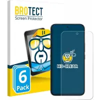 BROTECT - Screenprotector voor Xiaomi Poco X8 Pro Max - Folie Beschermfolie transparant 6 Stuks