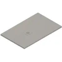 Catalano H3 Solid Douchevloer 110x70cm Solidtech Antislip - Mat Tortora - Solidtech - Douche, Douchebakken - 8056214873390